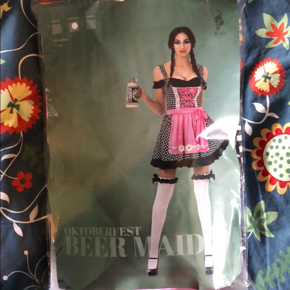 Women’s Size M Beer Maid Costume